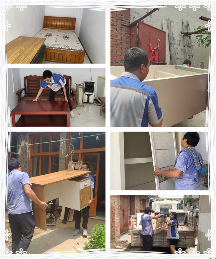 集團(tuán)職工為小全布置房間、整理床鋪，為小全打造了一間溫馨舒適的小屋.jpg