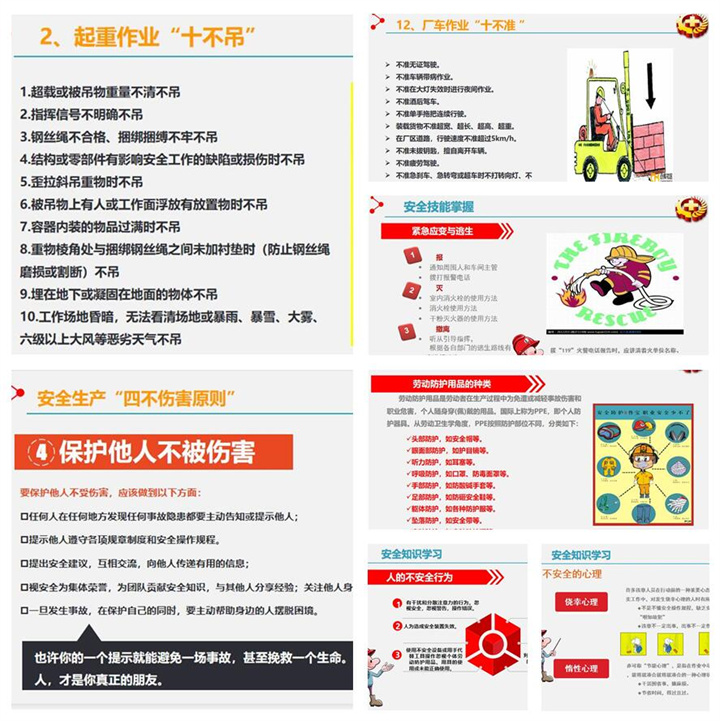 生產(chǎn)部部長(zhǎng)趙廣寧給生產(chǎn)部所有員工培訓(xùn)了什么是安全生產(chǎn)、勞動(dòng)防護(hù)用品的種類以及使用規(guī)范、起重作業(yè)注意事項(xiàng)、應(yīng)急、環(huán)保法律法規(guī)、管理制度等內(nèi)容。.jpg